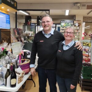 Købmandspar fejrer Sølvbryllup med Haastrup